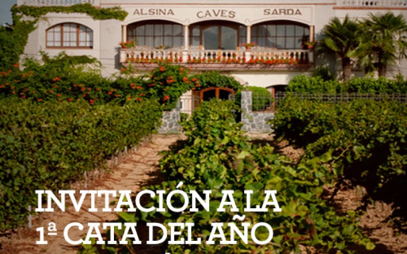 Invitación a la 1ª Cata de vinos de 2013. 18/01/2013. 